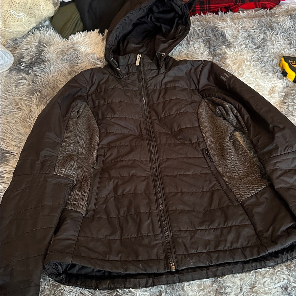 M—Helly Hansen Dark Quilted Jacket